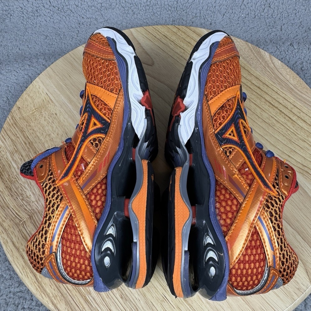 Mizuno Wave Creation 12 Womens Size 6.5 Orange Road Running Shoes Sneakers - Picture 6 of 12